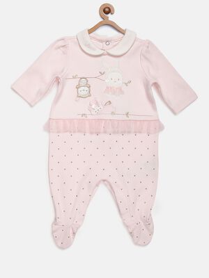 Knitted Babysuit-Leg Opening